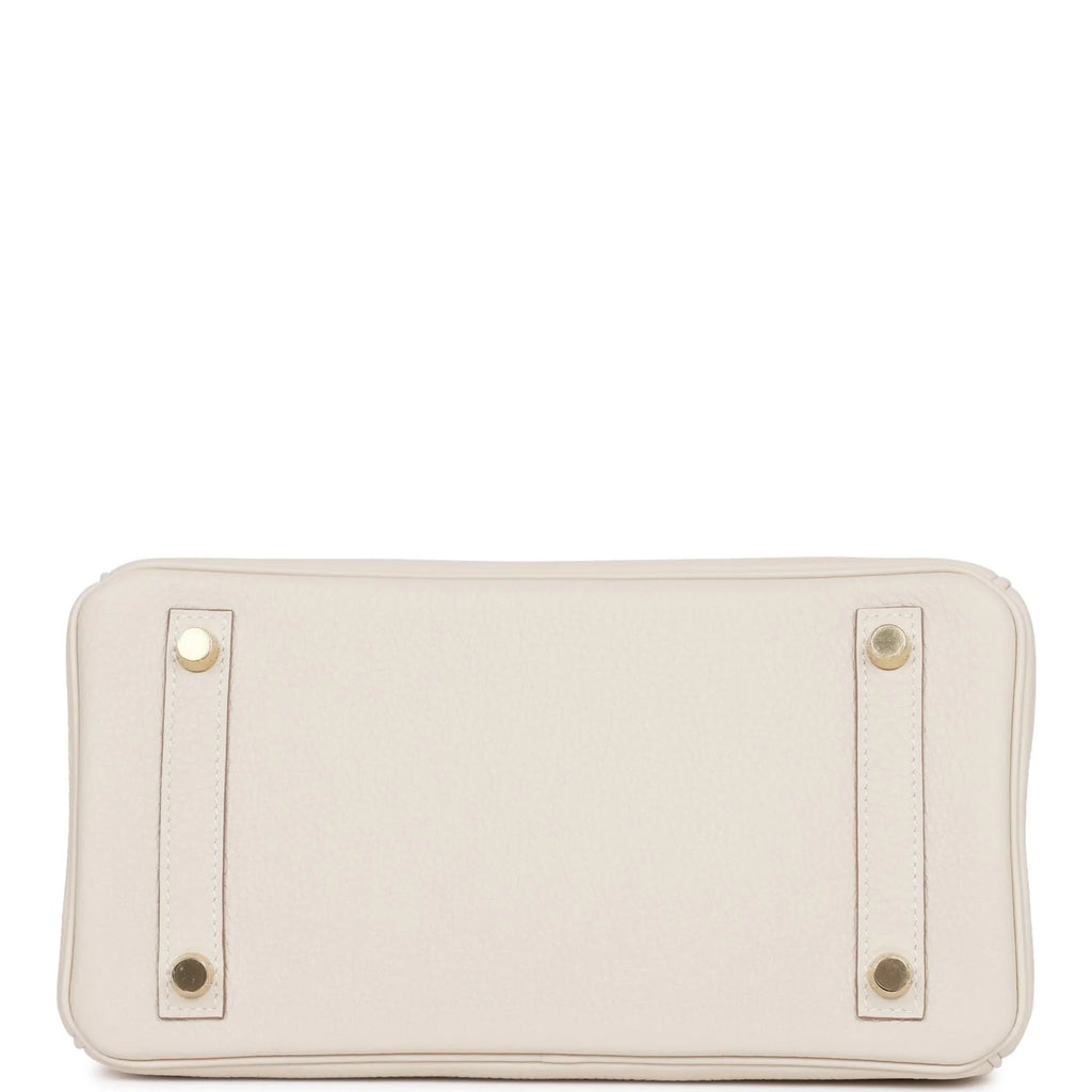 Birkin 25 Craie Togo Gold Hardware V117