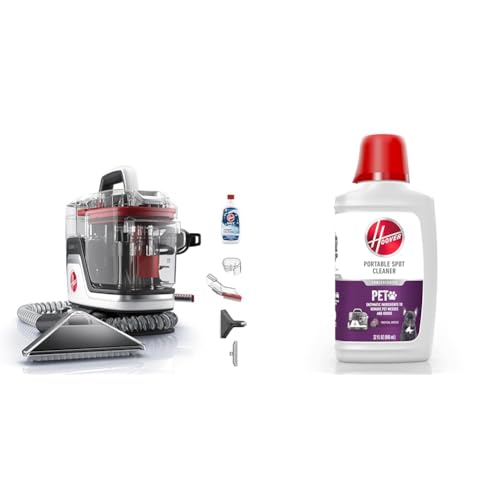 Portable Carpet and Upholstery Spot Cleaner Machine with Powerful Suction X136