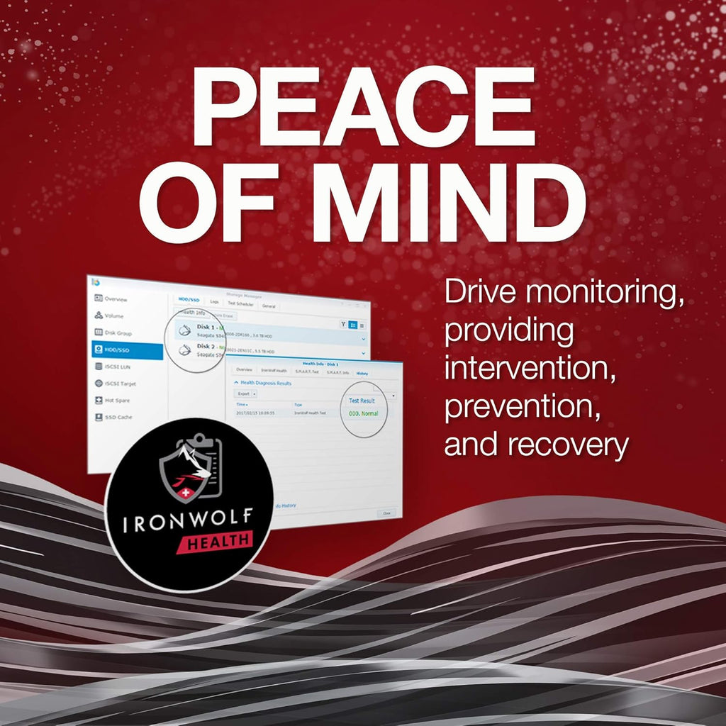 10TB NAS Internal Hard Drive HDD 3.5 Inch SATA 7200 RPM B902