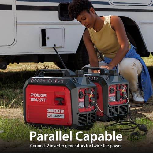 2500-Watt Portable Inverter Generator for Camping F38817