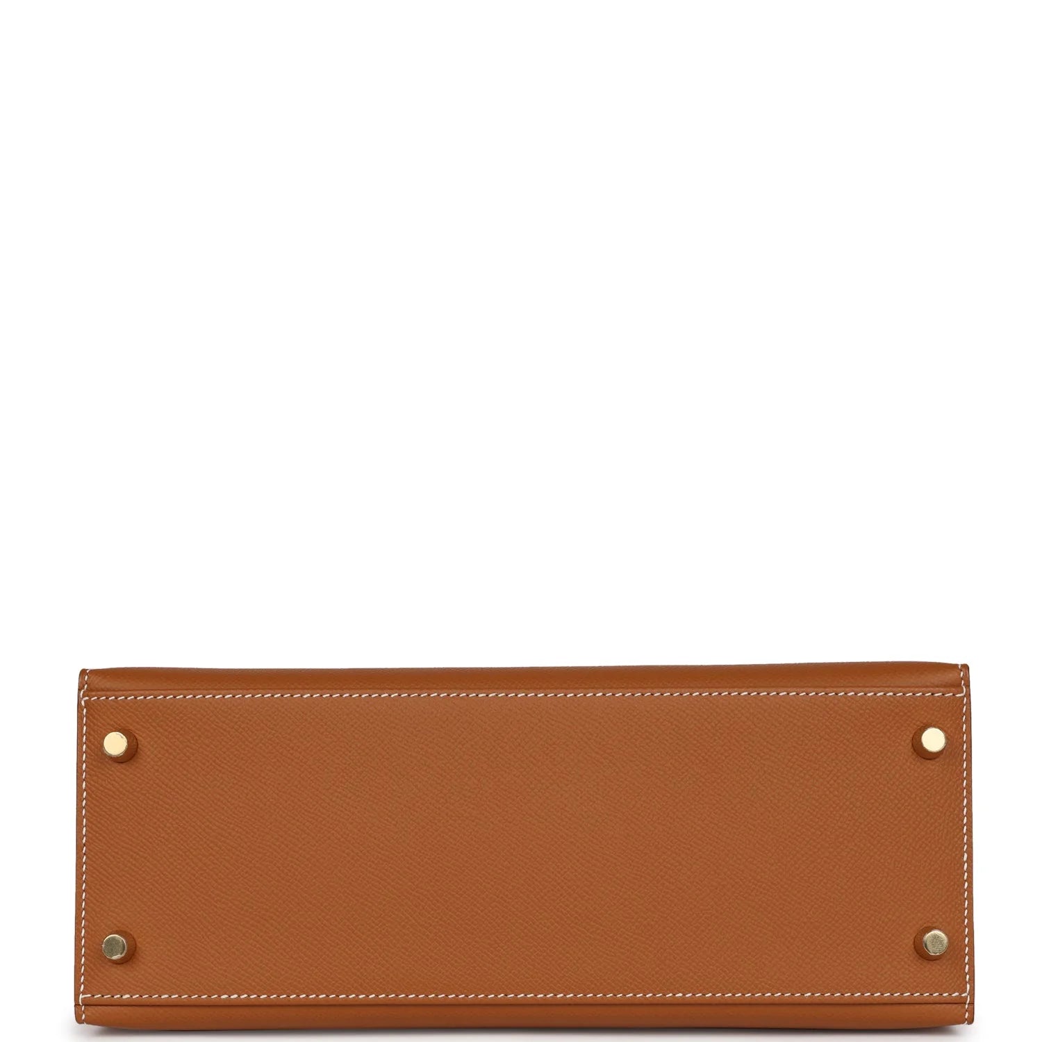 Kelly Sellier 28 Gold Epsom Leather Handbag R91490