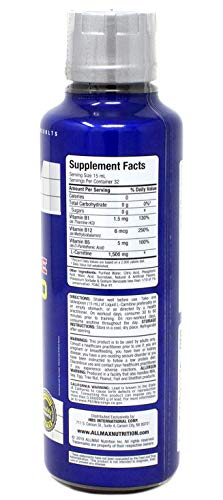 Liquid L-Carnitine 1500, Fruit Punch, 16 oz M542682