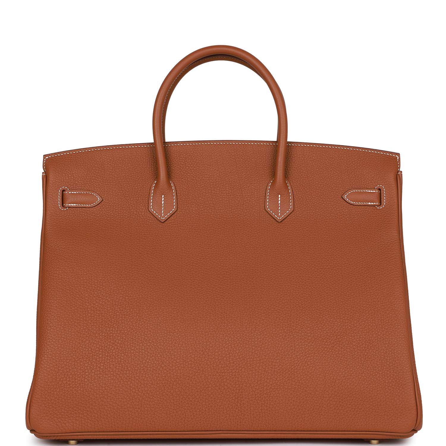 Gold Togo Leather Handbag J6646
