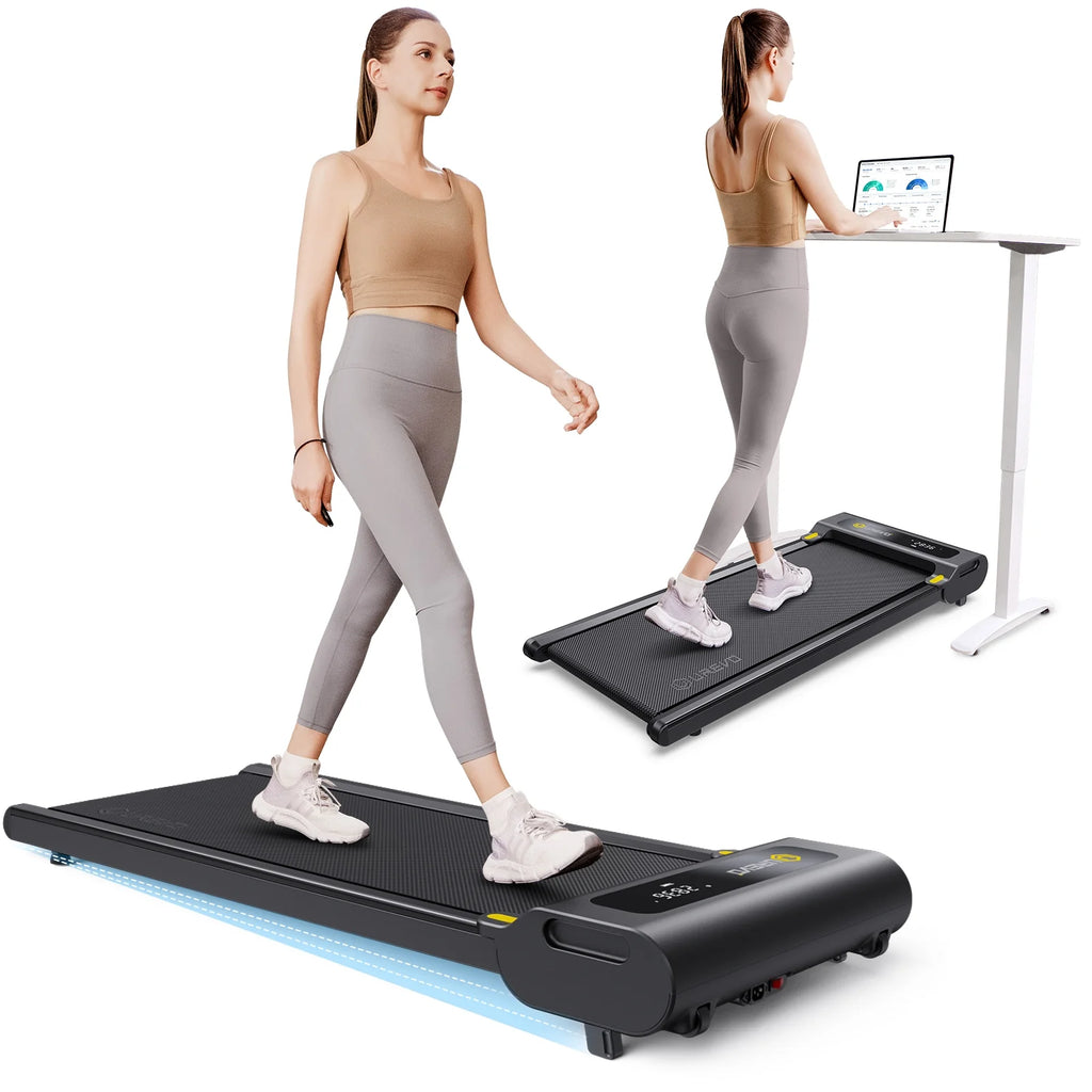 Walking Pad with Incline, Under Desk Treadmill for Home and Office T9870