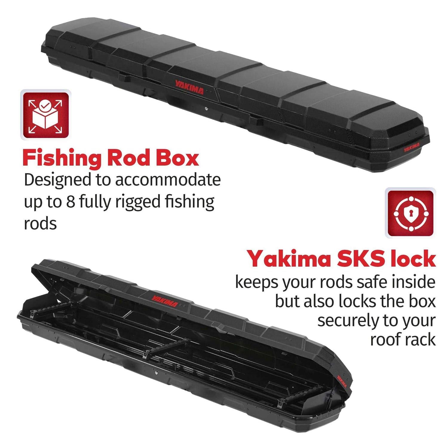 Rooftop Fishing Rod Box D63186