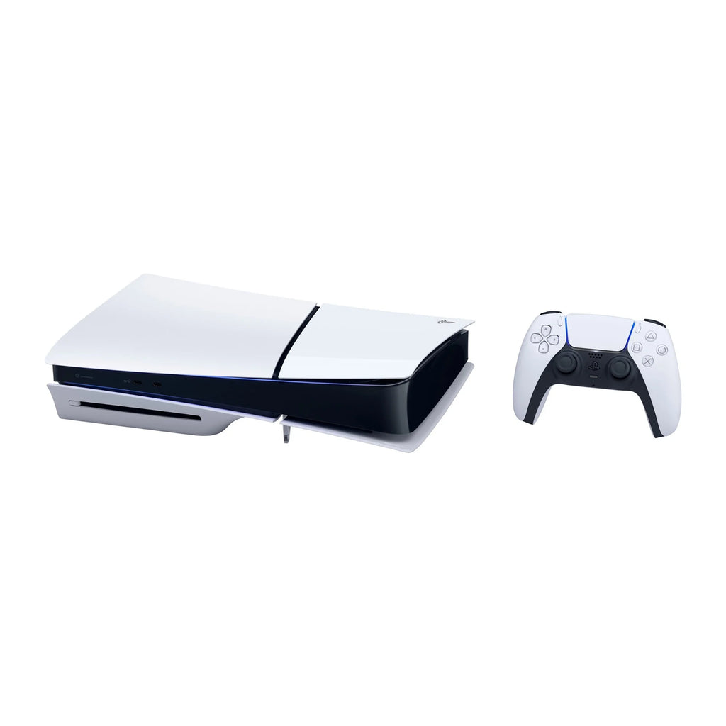 PlayStation 5 Slim Disc Edition 1TB Gaming Console with Two Controllers M59863