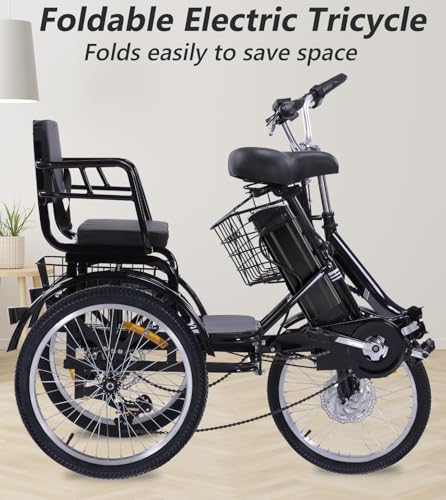 Adult Electric Tricycle 3 Wheel Bike Q8526