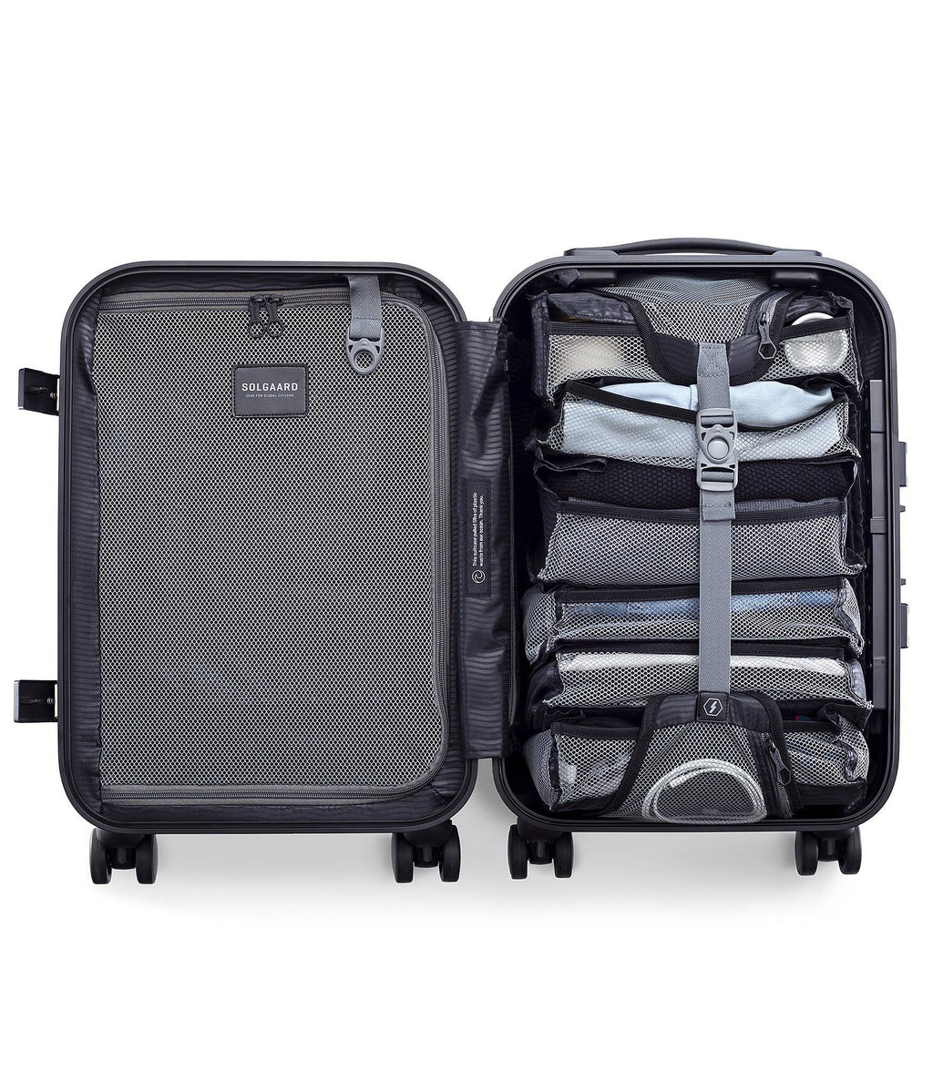 Carry-On Spinner Suitcase - Blue E584