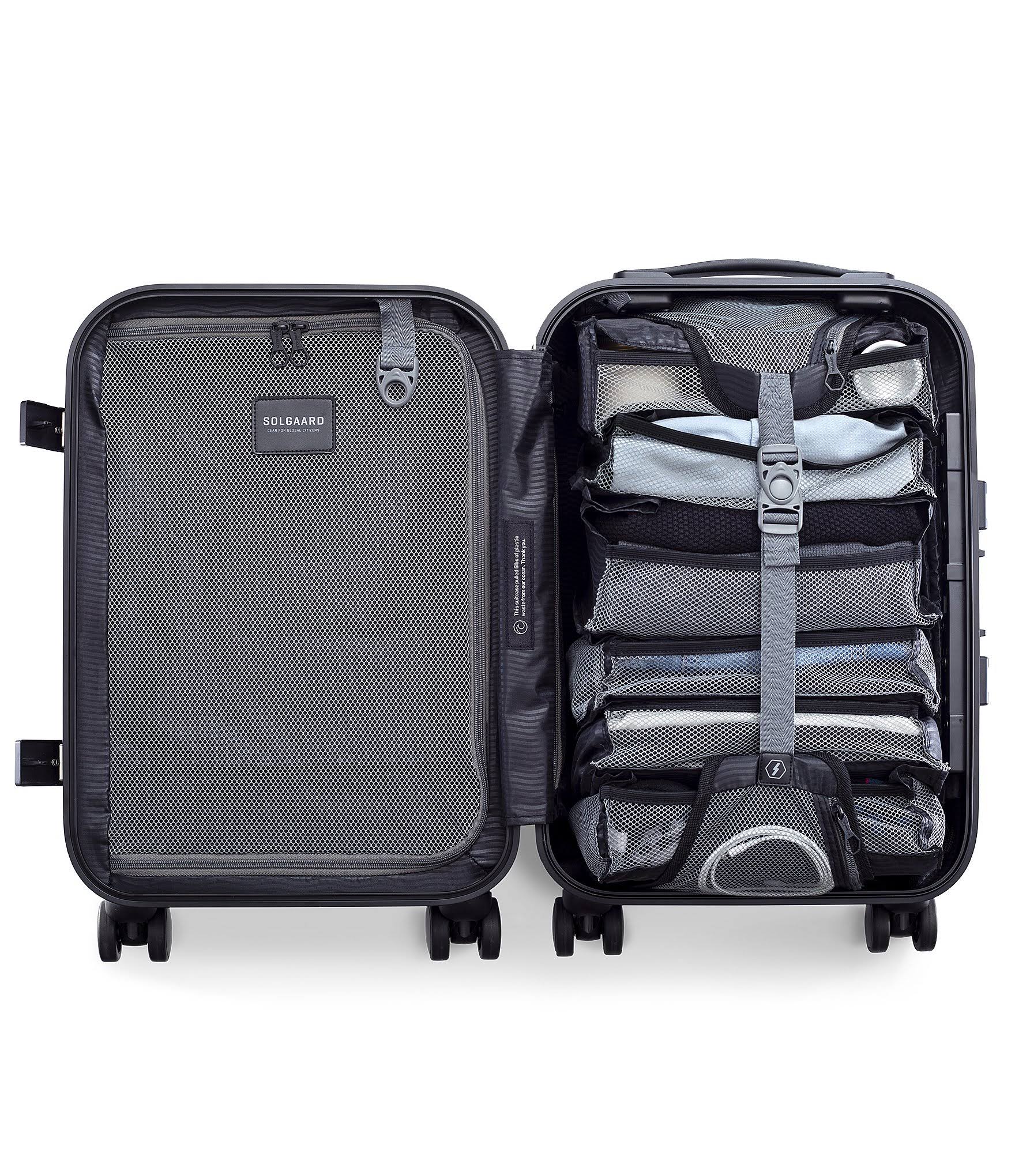 Carry-On Spinner Suitcase - Blue E584