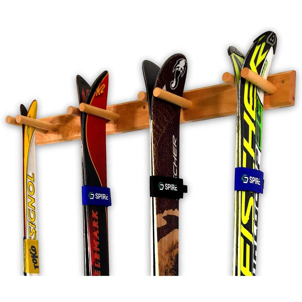 Timber Ski Wall Rack for 4 Pairs of Skis C7525
