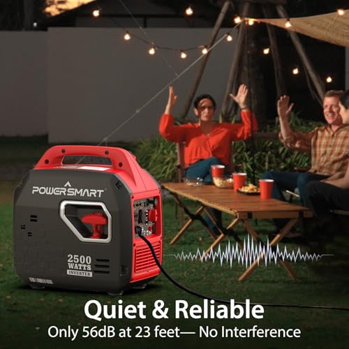 2500-Watt Portable Inverter Generator for Camping F38817