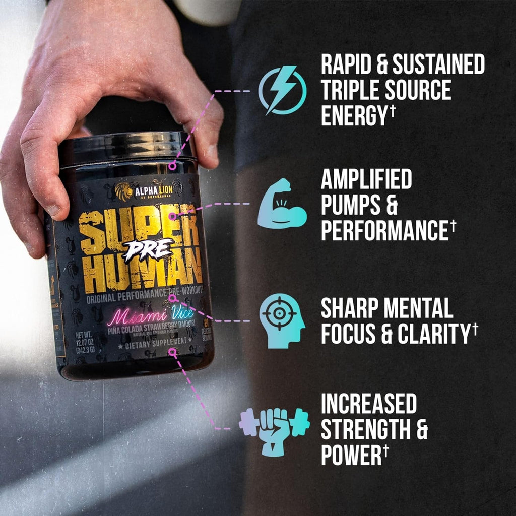 Pre Workout & Post Workout Recovery Bundle, Sustained Energy & Focus O55275