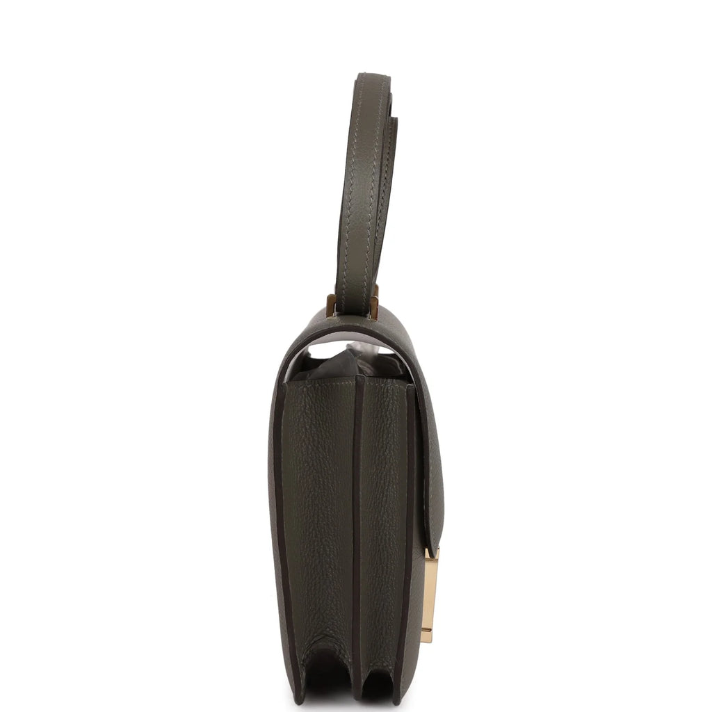 Constance 18 Gris Meyer Verso Evercolor Leather Bag B945