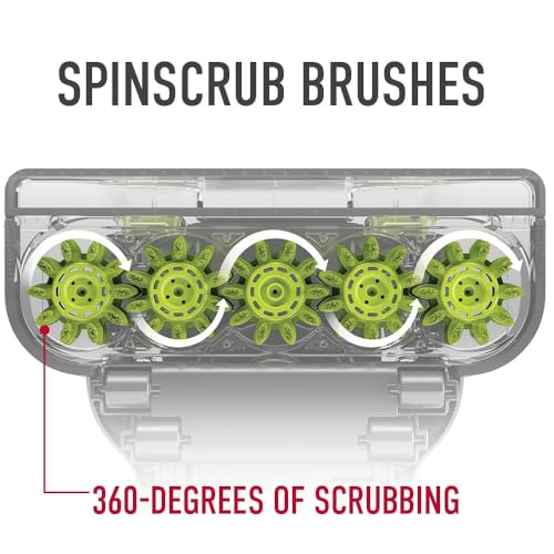 Hard Floor Cleaner Machine with Spin Scrub Brushes O661645