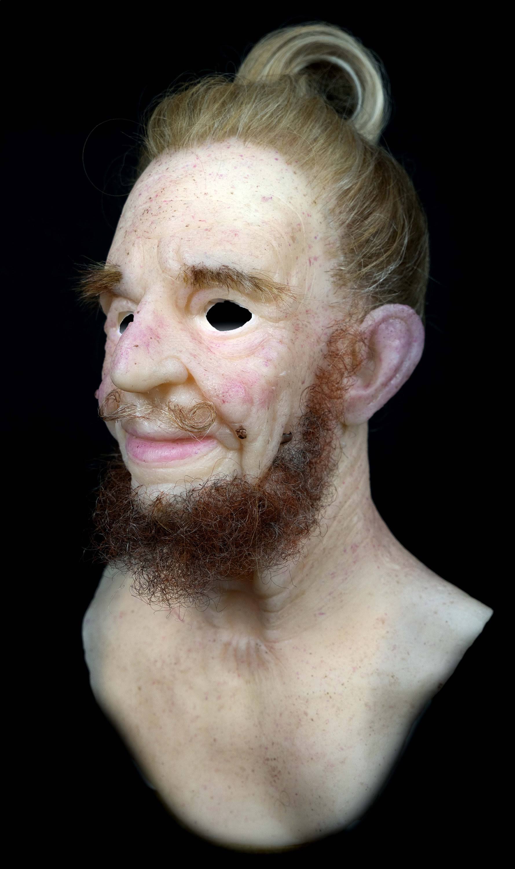 Silicone Halloween Mask, Handmade, Realistic Q912687
