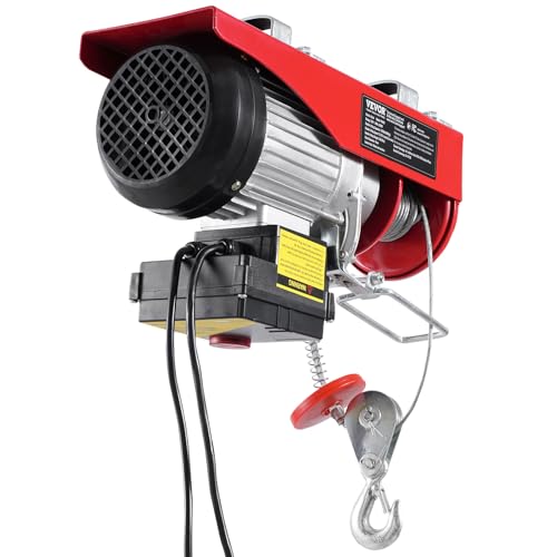Electric Hoist, 2200 lbs Capacity, 110V with Wireless Remote, 40ft Lifting Height Y665