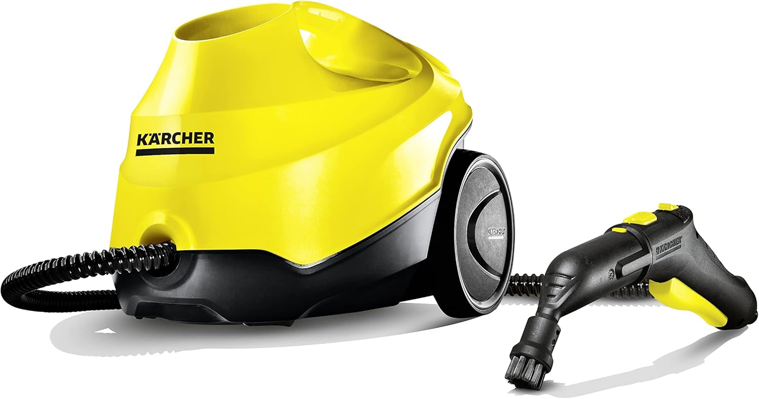 Portable Multi-Purpose Steam Cleaner with Hand & Floor Attachments W2657