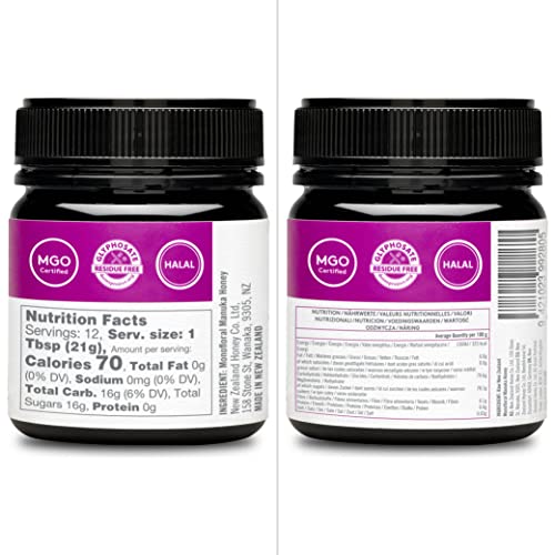 Raw Manuka Honey UMF 24+ MGO 1122+ 4.4oz K636754