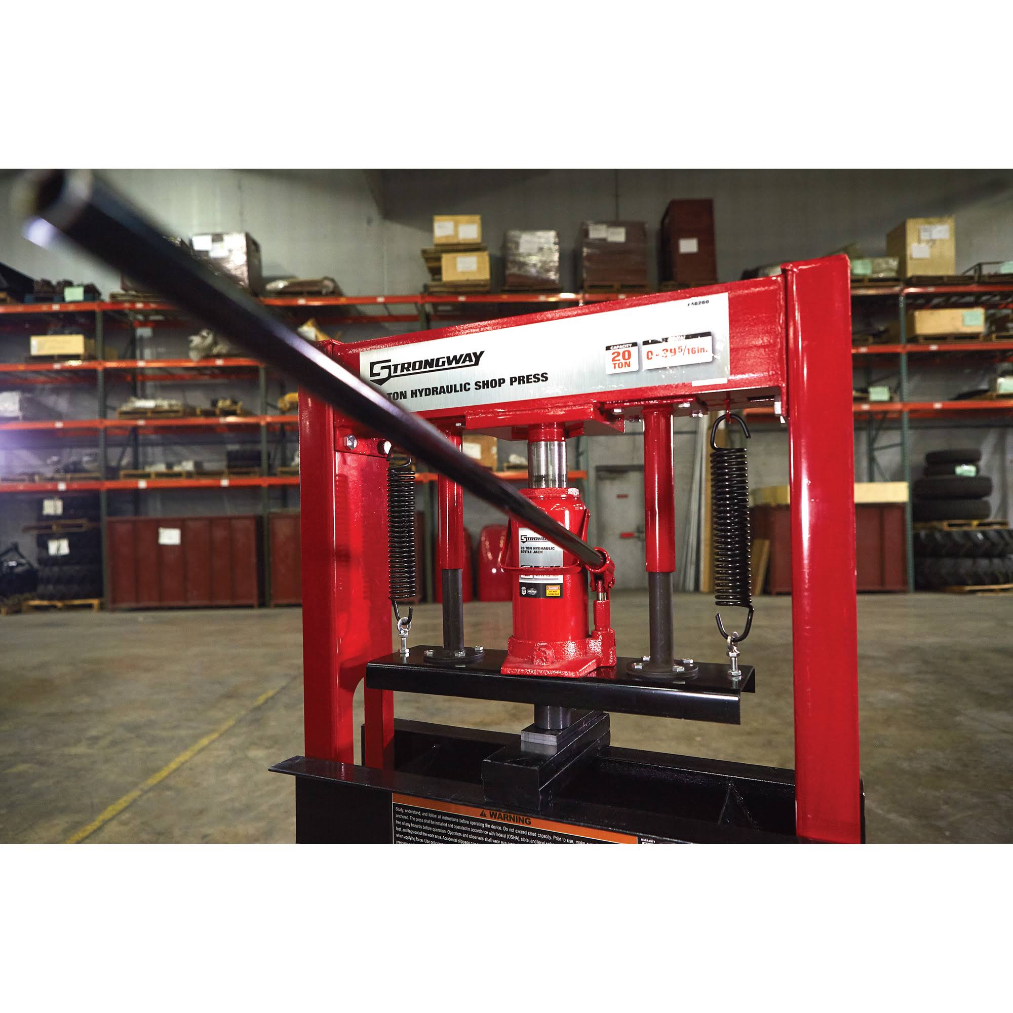 Hydraulic Shop Press - 20 Ton T8430