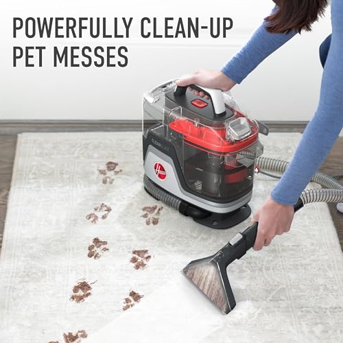 Portable Carpet and Upholstery Spot Cleaner Machine with Powerful Suction X136