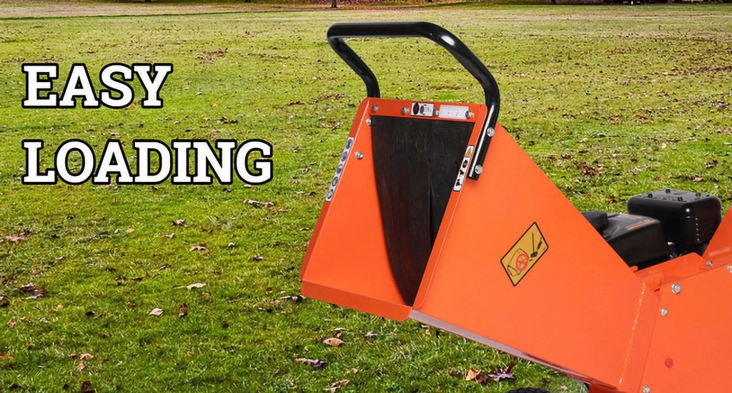 Wood Chipper Shredder Mulcher 7HP Gas Powered Compact 3 Inch Max Capacity V919892