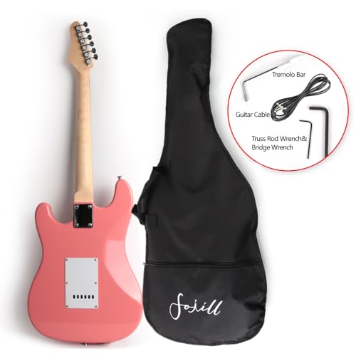Electric Guitar 39 Inch Maple Neck Rosewood Fretboard with Gig Bag G50227