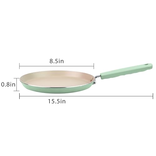 Nonstick Crepe Pan, 8.7 Inch, Induction Compatible O487