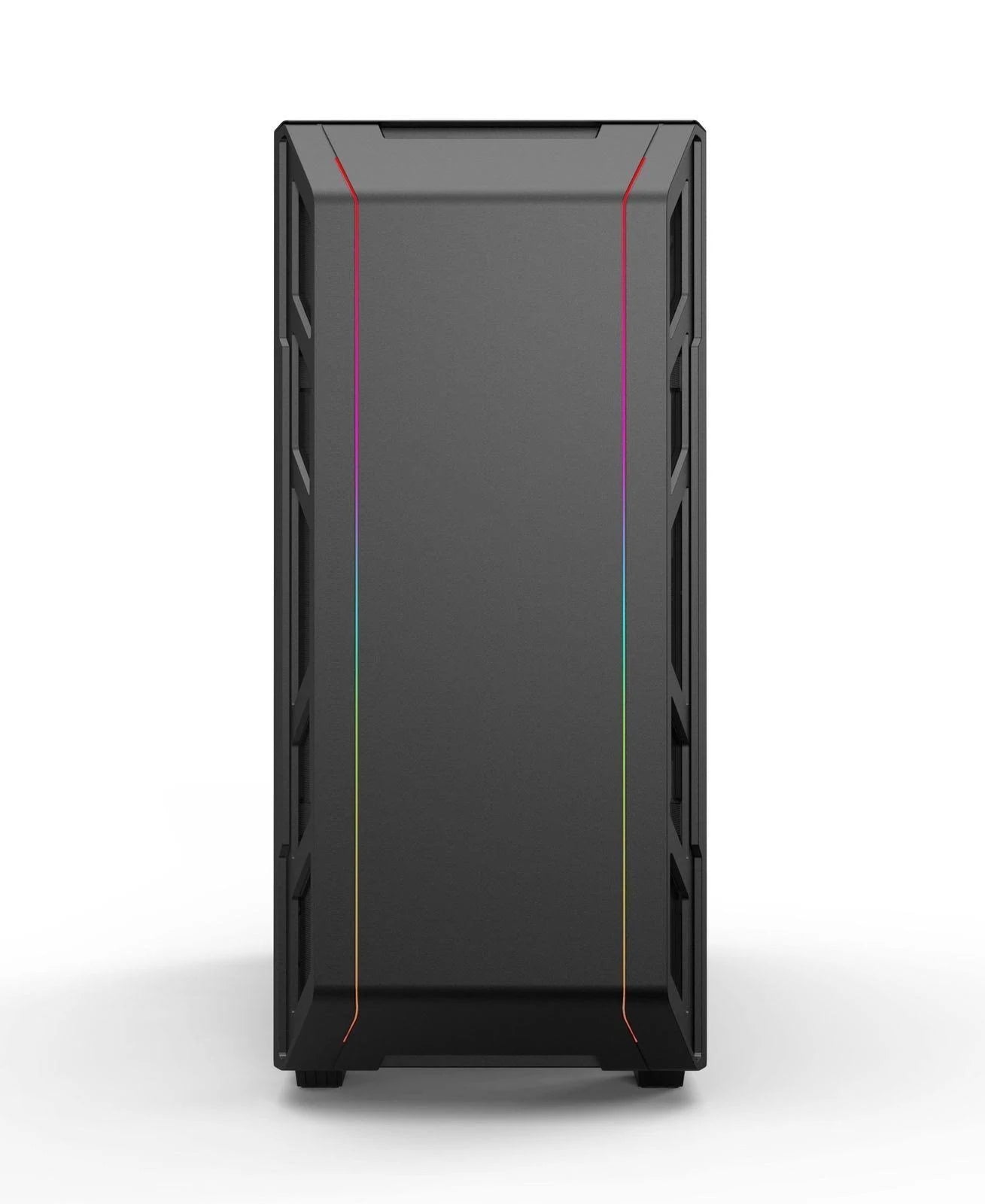 Compact EATX Mid-Tower Case, Tempered Glass, Digital RGB, Black U889966