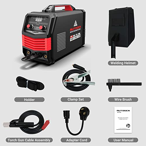 200A MIG Welding Machine, 4 in 1 Flux/Gas/Gasless/Lift/ARC/TIG, 110V/220V Dual Voltage O550539